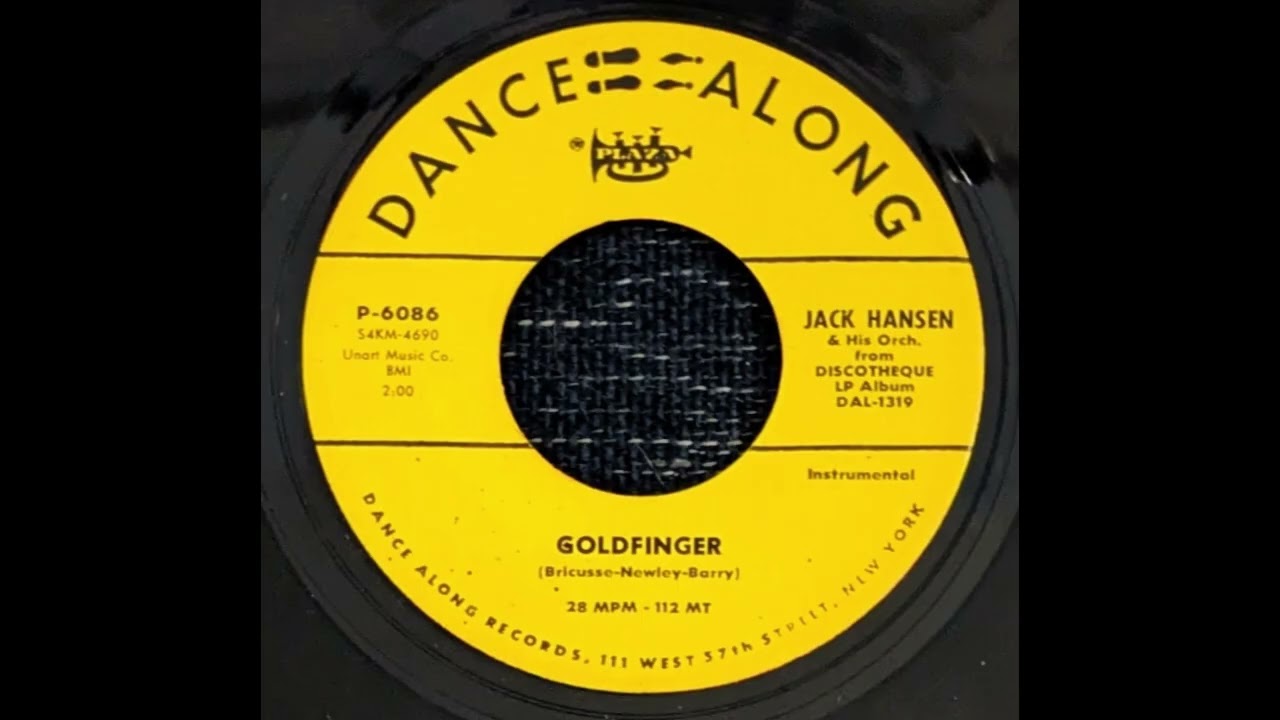 Jack Hansen & His Orchestra - Goldfinger (1965)
