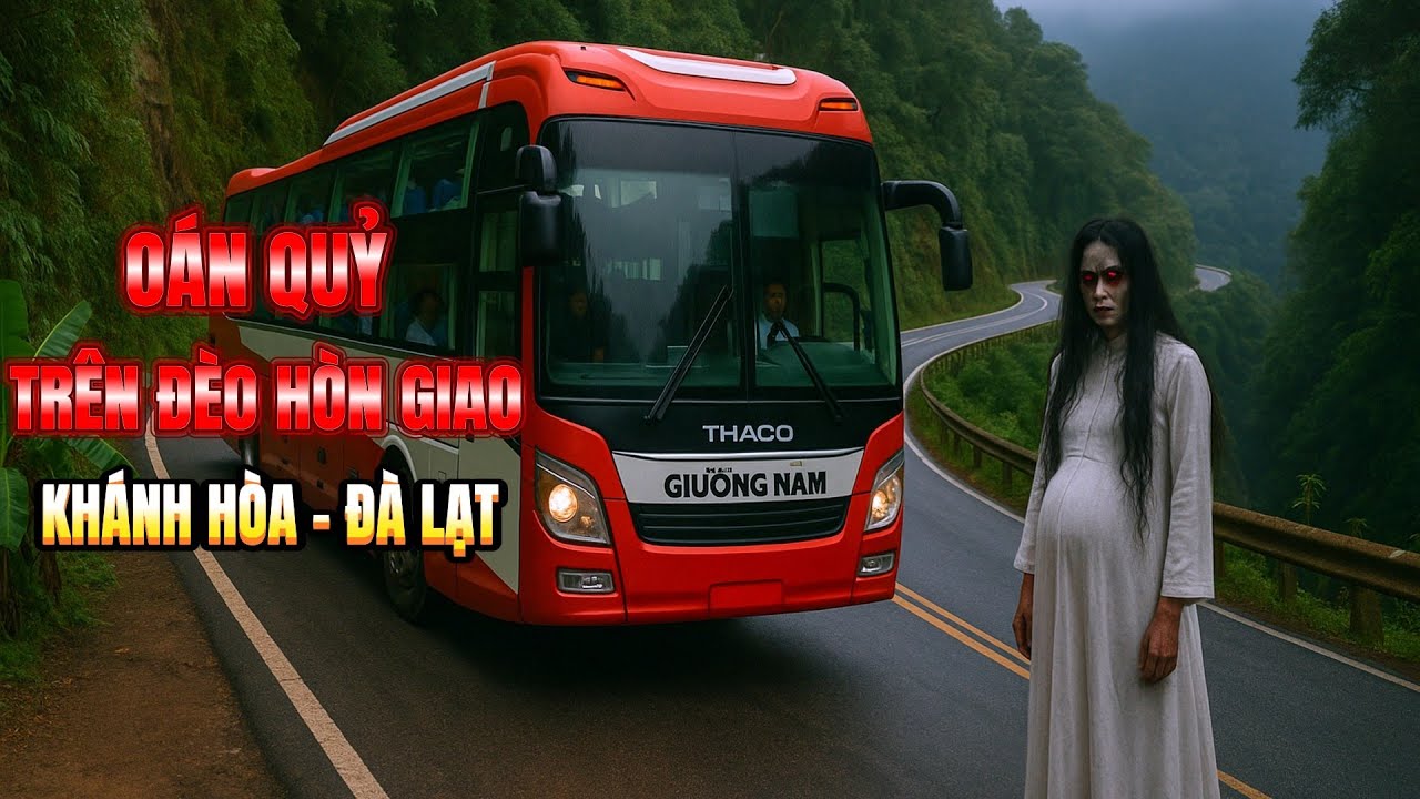 Oán Quỷ Dữ Tợn Trên Đèo Hòn Giao Khánh Hòa - Đà Lạt: Truyện Ma Tài Xế Đường Dài | Truyện Kể Đêm