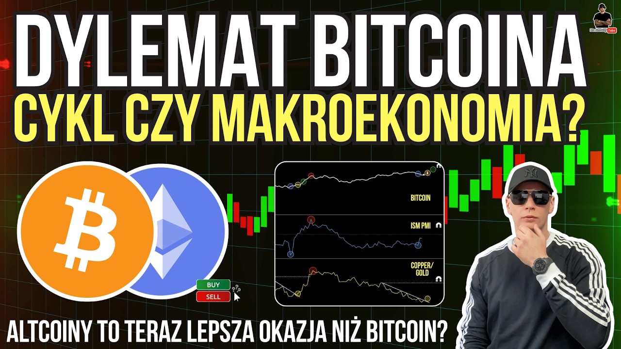 KLUCZOWA KORELACJA? 🔴 CO DALEJ Z BTC? 📊 CIEKAWY CZAS ALTCOIN&Oacute;W 🥶 DOBRE DANE GOSPODARKI USA 👈🏼