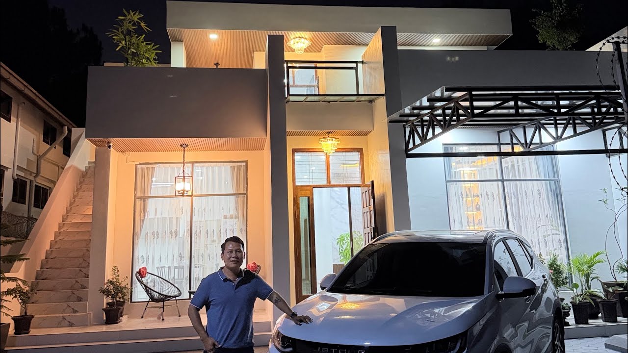 Fully Furniture ပါတဲ့ ပြင်ဦးလွင်မြို့က Modern House အိမ်လှလှလေး 