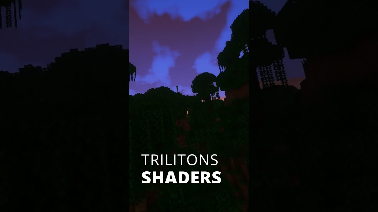 ⏹ Trilitons Shaders Minecraft #minecraft