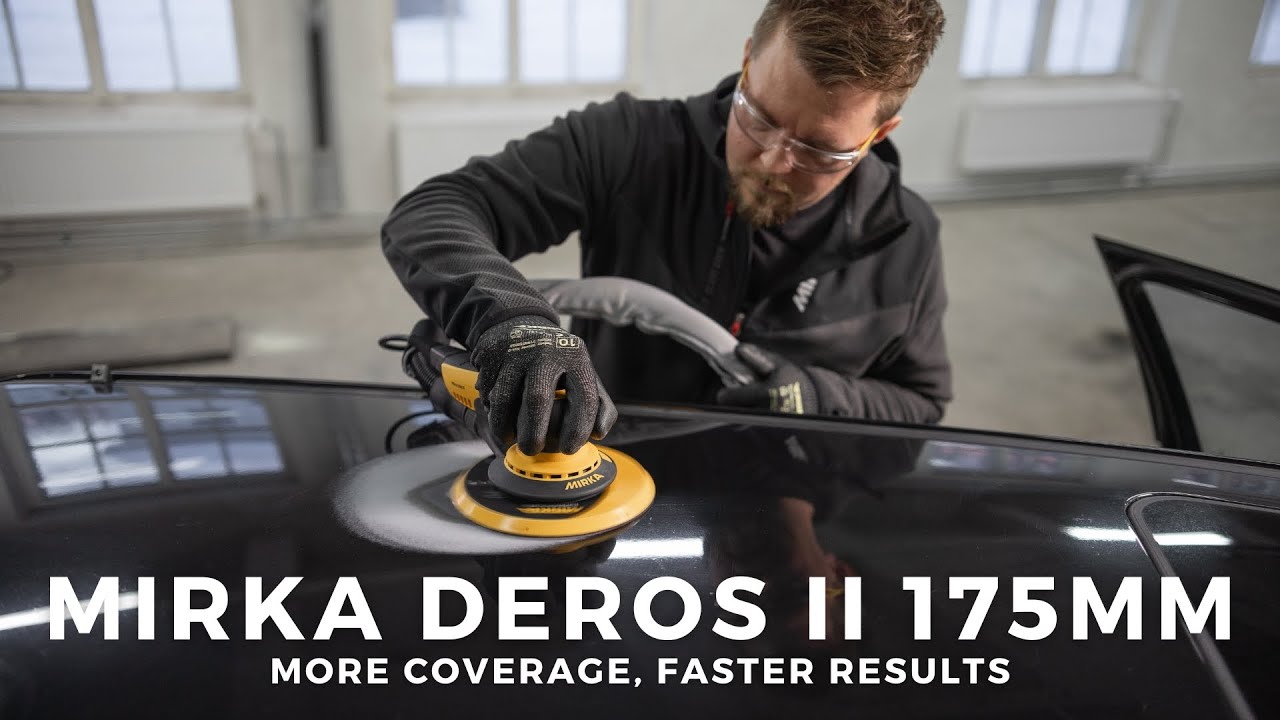 Mirka Deros II 175mm - More Coverage, Faster Results