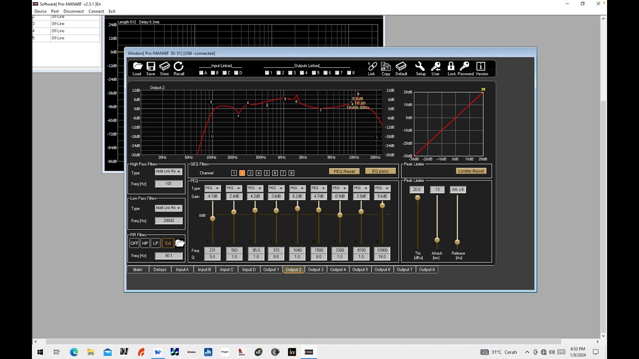 DSP MAN 48 FiR BY dbVoice