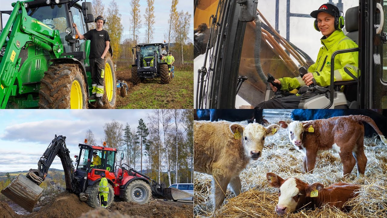 Gymnasium med inriktning lantbruk och anläggningsfordon på Friskolan Nytorp