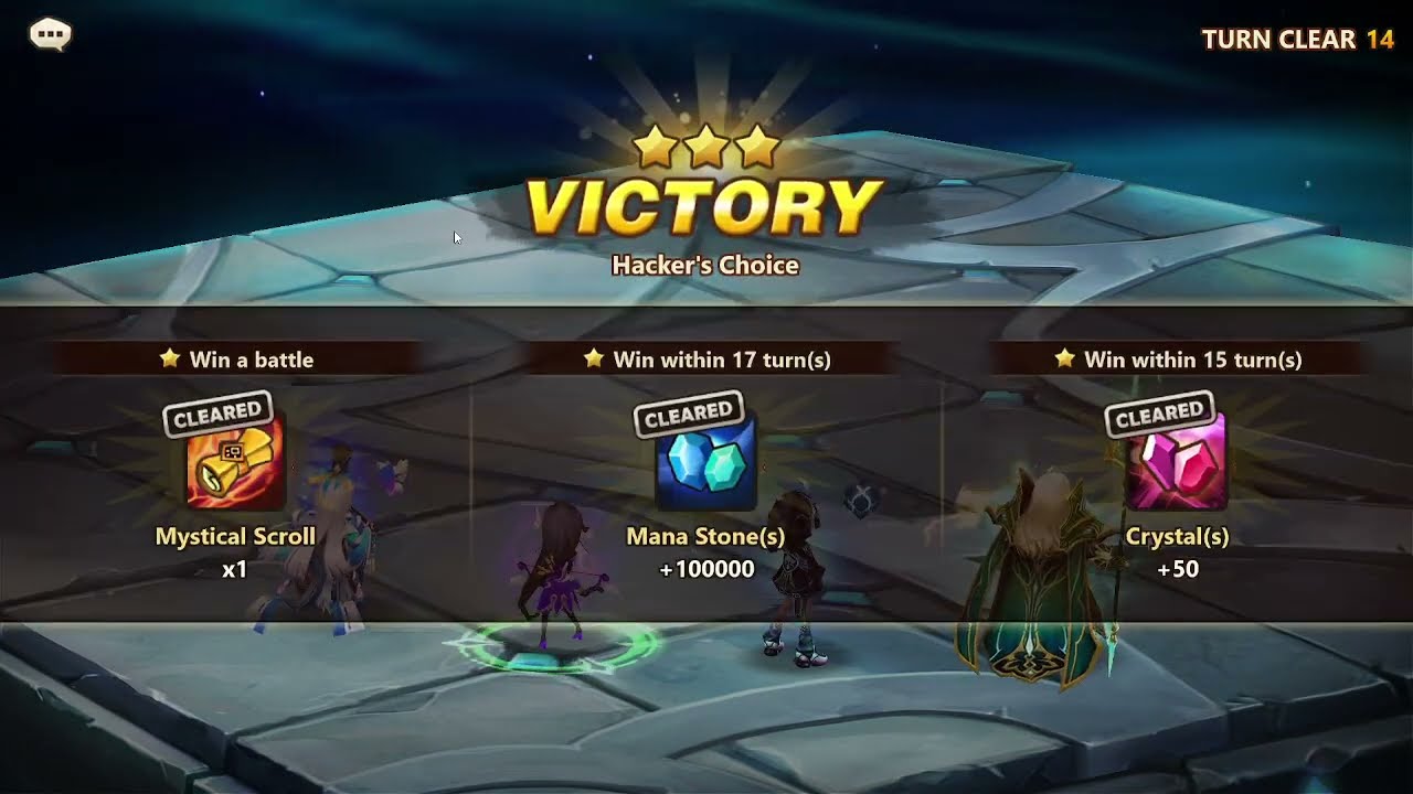 Summoners War - Mock battle 41 Hacker's Choise - 3 stars Updated ( April 2024)