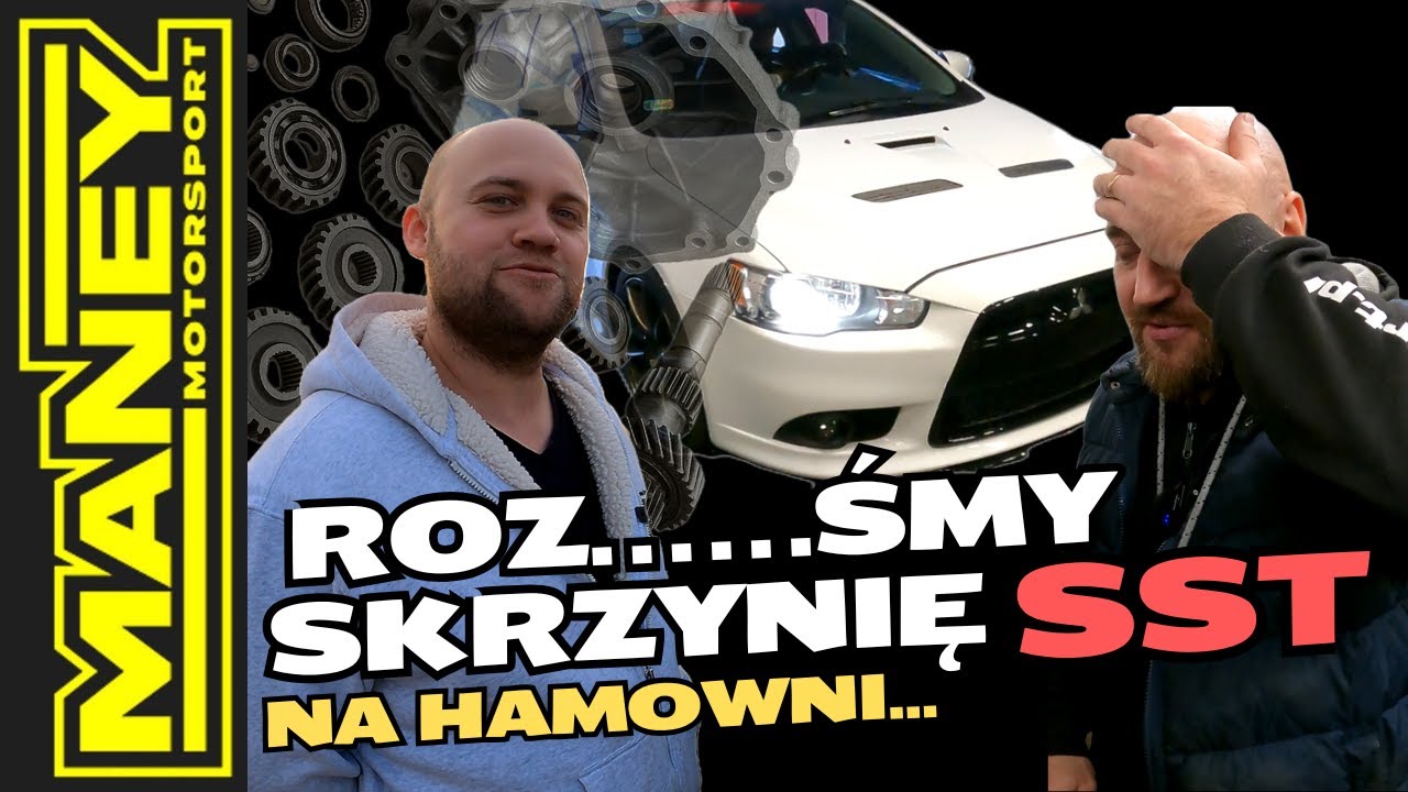🟡MANEY & LUTEK🟡POPSULIŚMY SKRZYNIĘ BIEGÓW SST, W MITSUBISHI LANCER RALLIART 🟡PECHA CIĄG DALSZY... 🟡