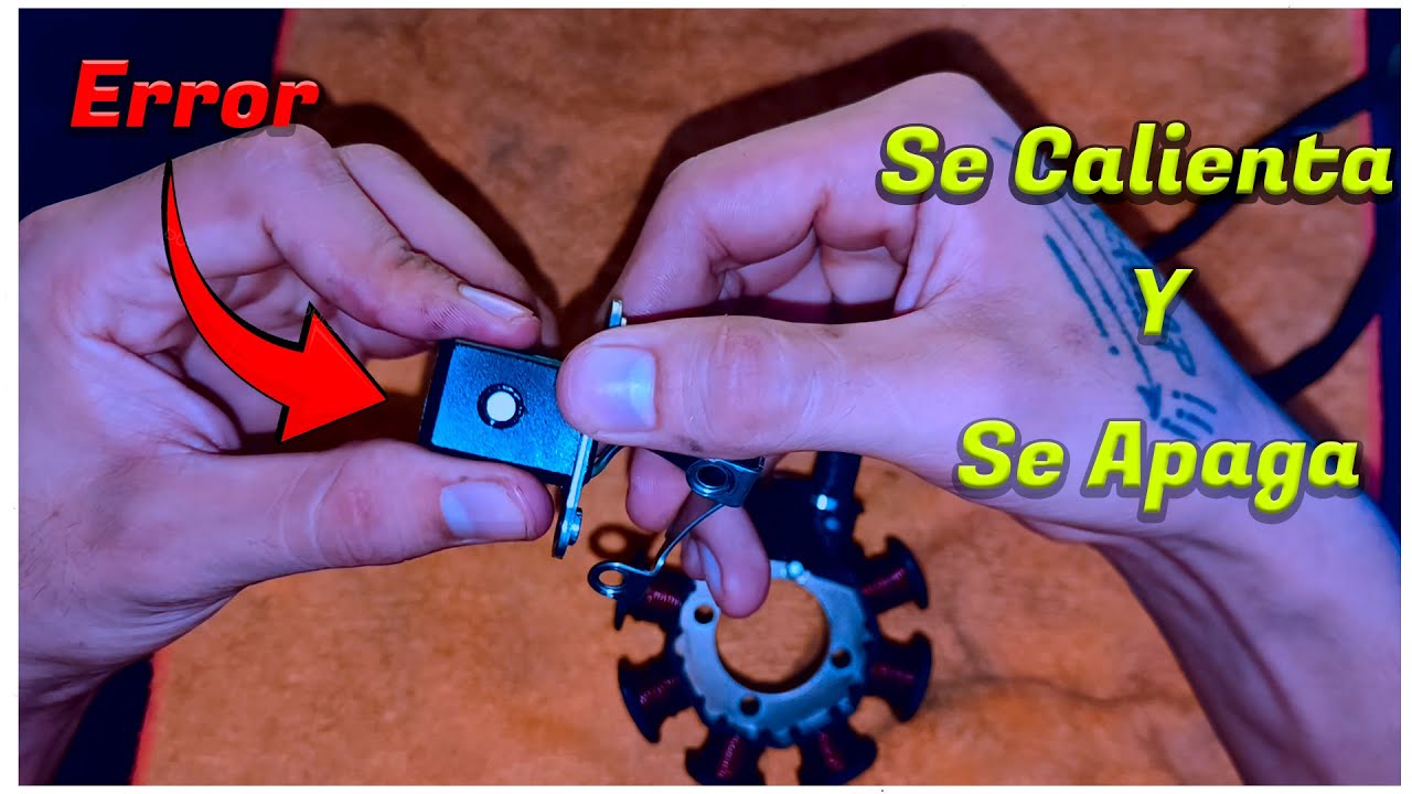 ¿Moto se calienta y se apaga? | Bobina Pulsora | solución.
