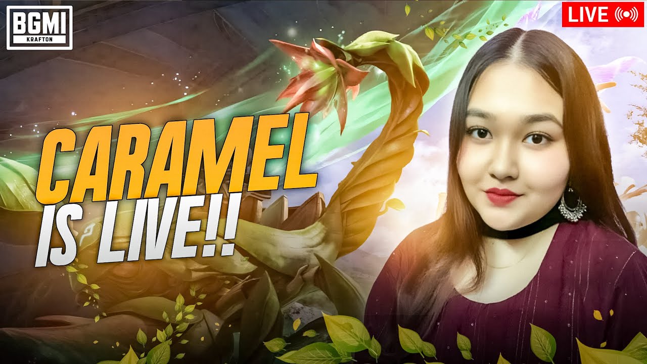 PUBG & BGMI LIVE | KD PUSH? | CARAMEL IS LIVE #bgmilive #pubglive #bgmi #pubg #girlgamer