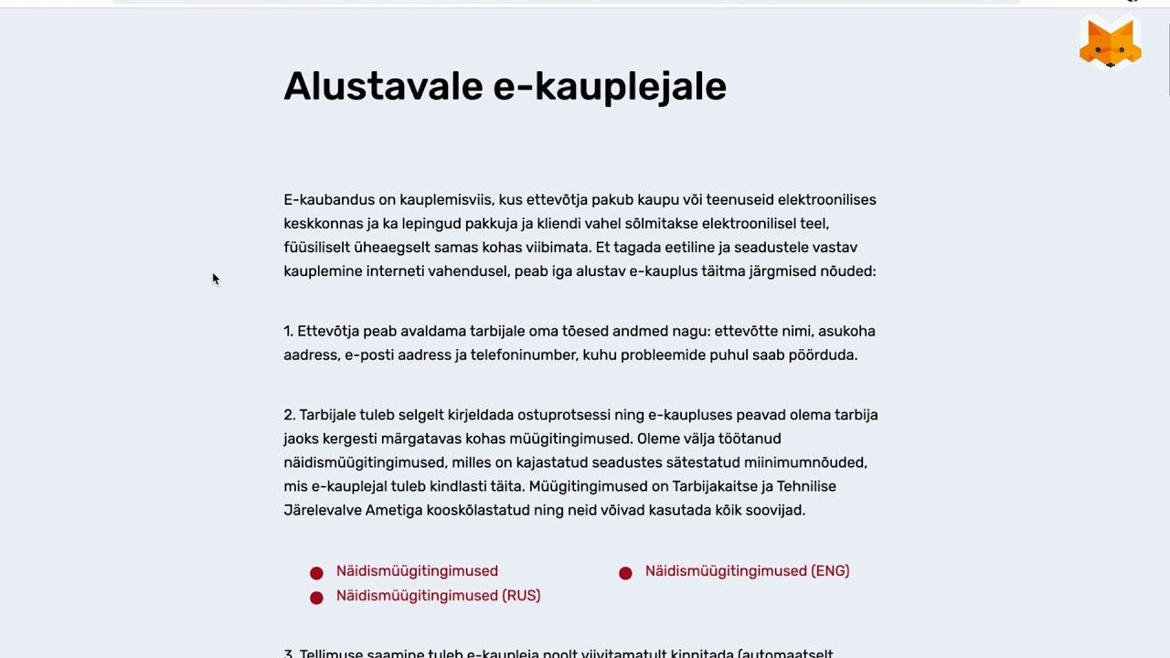 Kuidas luua Voog platvormile kiirelt e-pood?