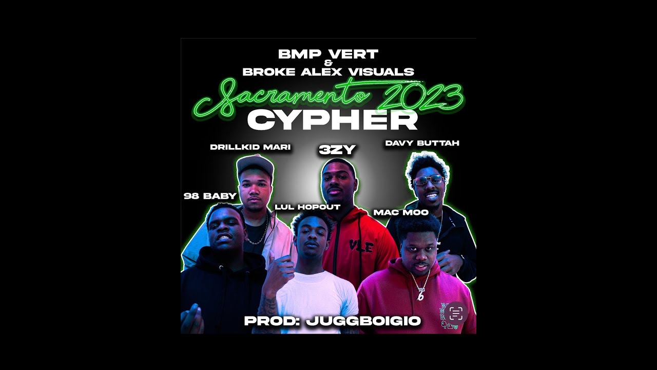 Baby 3zy, Mac Moo, Lul Hopout, Nine8baby, Drillkidmari, Davy Buttah | Sacramento 2023 Cypher