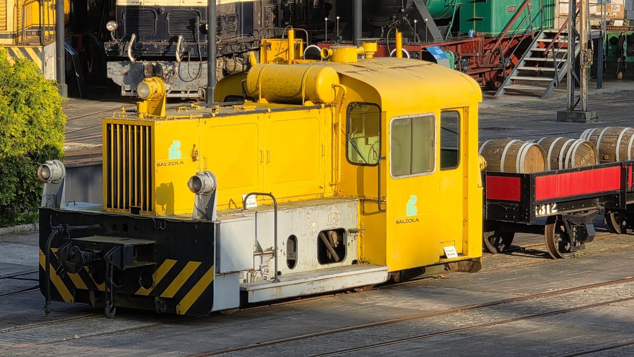 Trenes HISTÓRICOS en el Museo Vasco del Ferrocarril