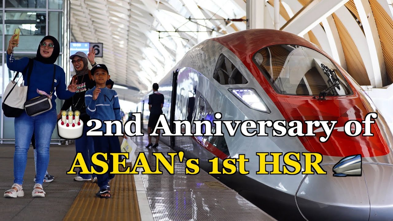 ASEAN's 1ST high-speed railway handles 12m passengers in two years amid Indonesia-China loan dispute