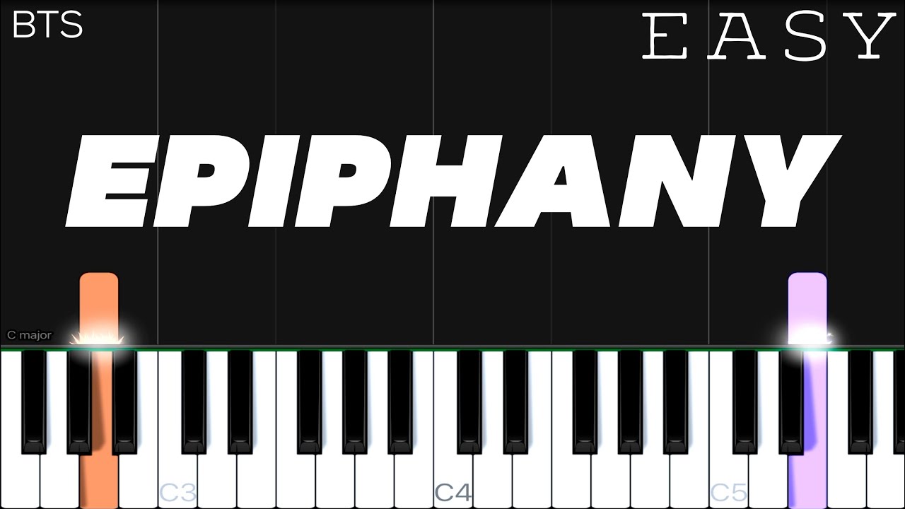 BTS (방탄소년단) - Epiphany | EASY Piano Tutorial