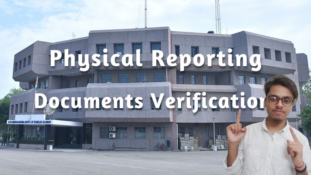 Procedure of Physical Reporting✍️ | Must Watch Before Coming to Campus | #nit #college #nitjalandhar