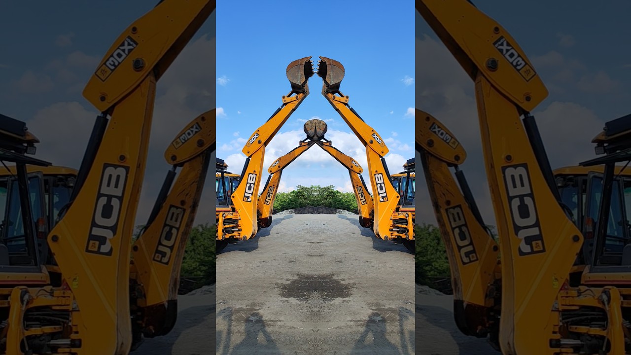 JCB ROAD MACHINE CONSTRUCTION COMPANY 🔥🧐🔥#jcb #jcbvideo #xcavator #excavator #roller#truck