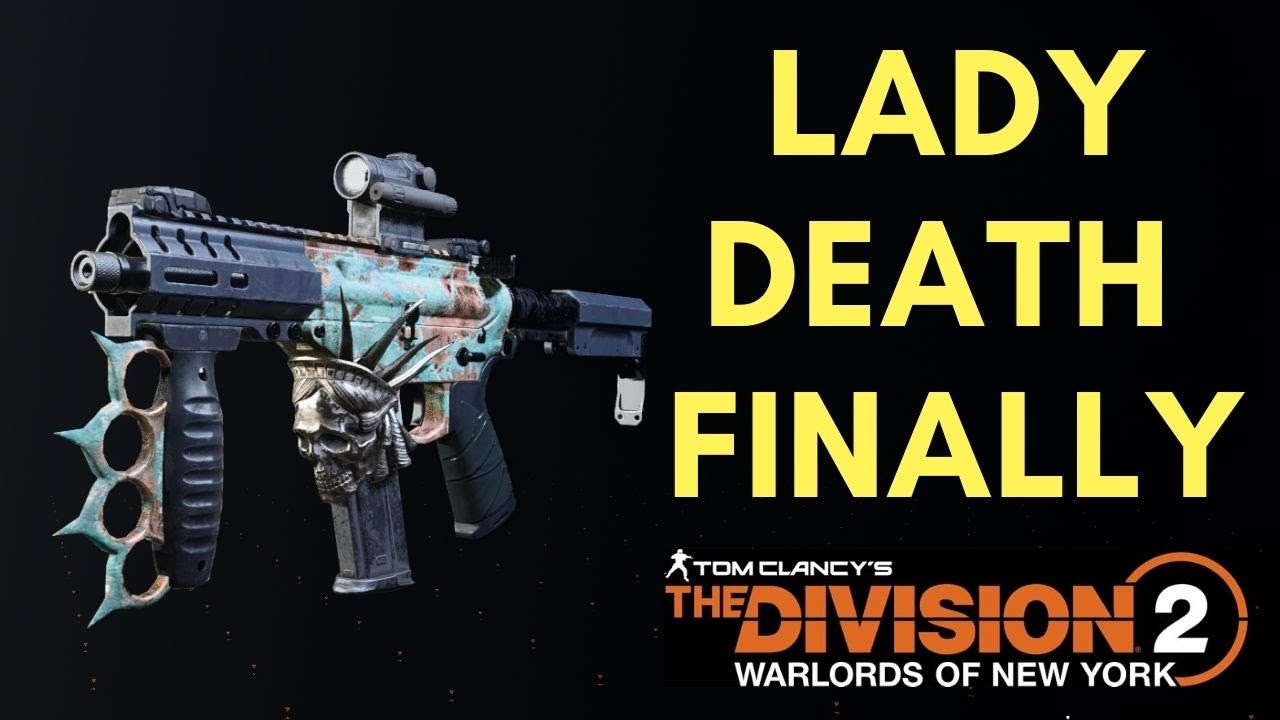 The Division 2 How to Get LADY DEATH with Minimum Time Investment!