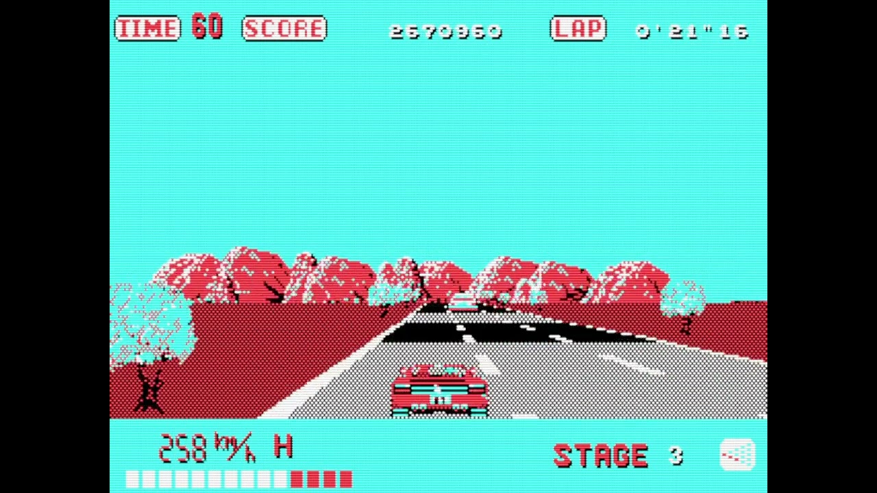 Out Run (2) [CGA / PC Speaker]