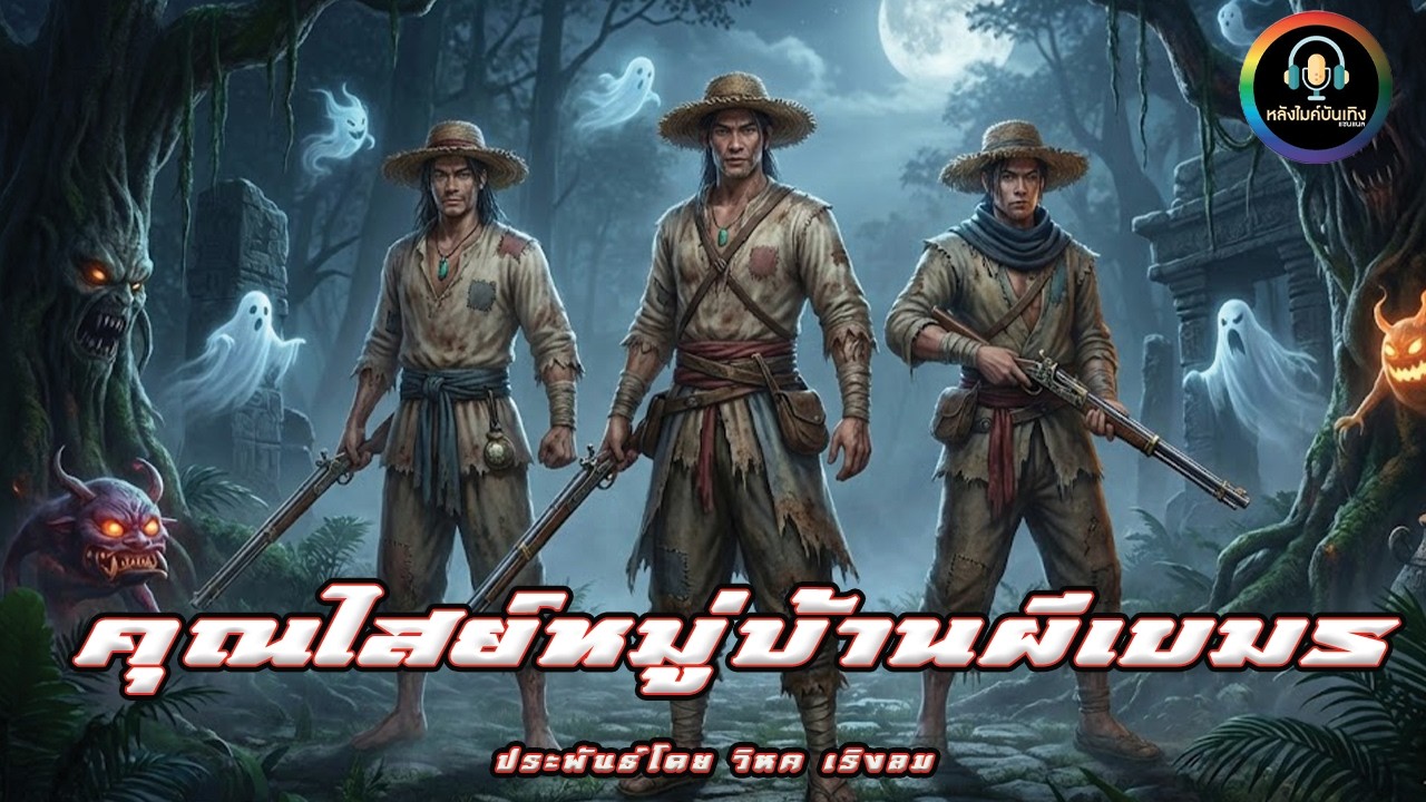 คุณไสยหมู่บ้านผีเขมร ประพันธ์โดย วิหค เริงลม