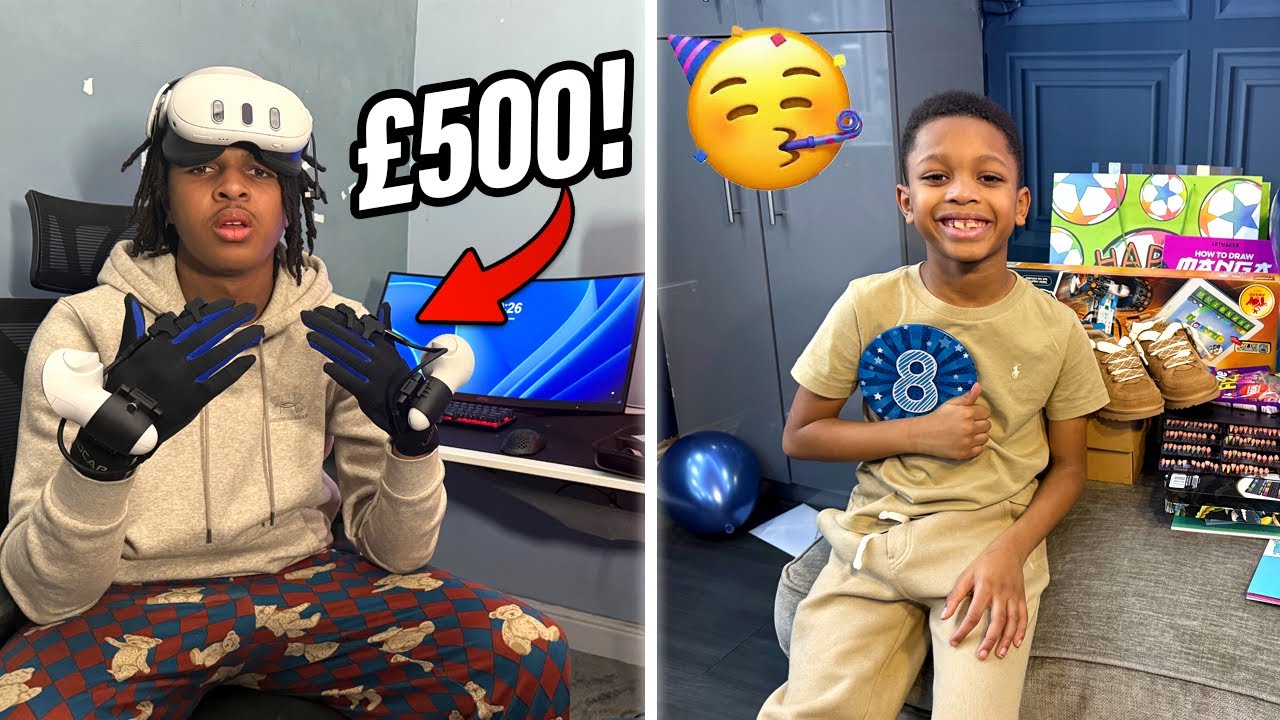 LORENZO WASTED &pound;500 ON THESE SPECIAL GLOVES + THIAGO TURNS 8!