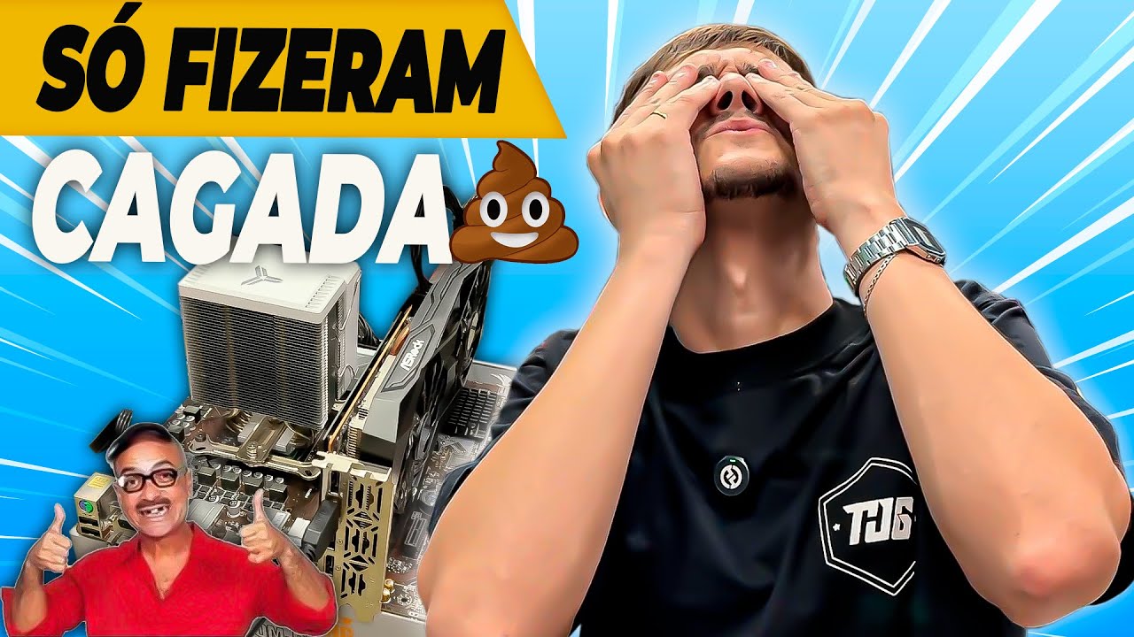 Essa foi A PIOR MONTAGEM de um PC GAMER em um ASSISTÊNCIA TÉCNICA