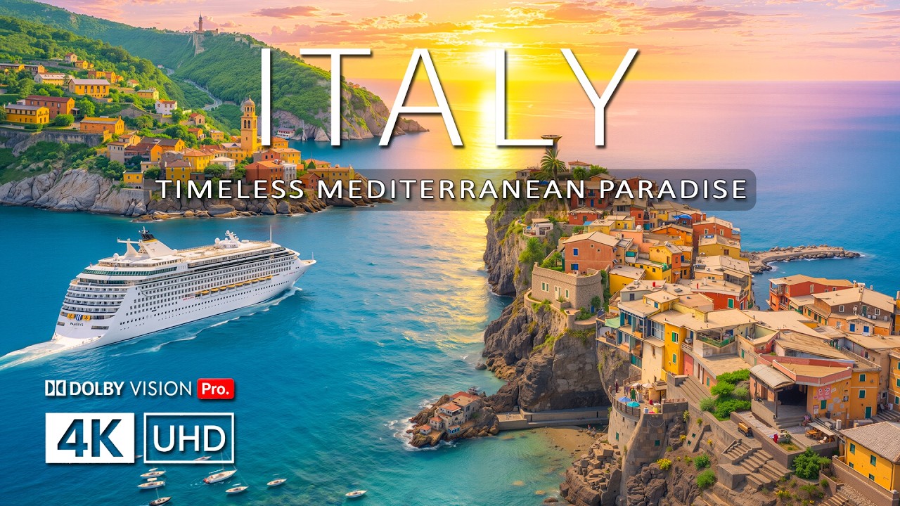 🇮🇹 ITALY IN STUNNING CINEMATIC 4K DRONE FOOTAGE | Amalfi Coast, Venice, Rome, Tuscany & Capri