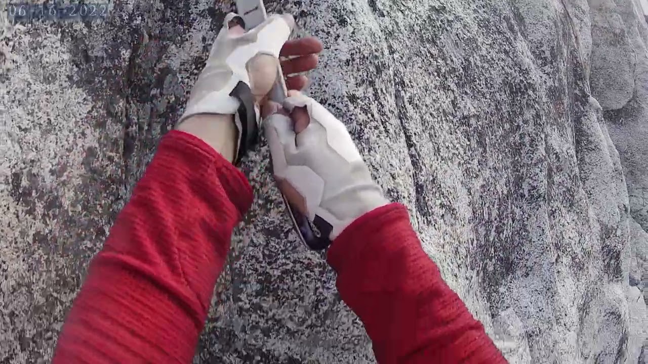Half Dome Regular Northwest Face - Aid Climbing - Pitch 10