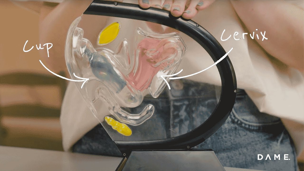 How to remove a menstrual cup