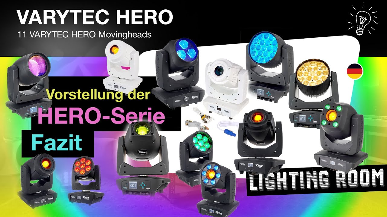 11 VARYTEC Hero MovingHeds - Vorstellung Test Vergleich Review (neuer Video-Ton)