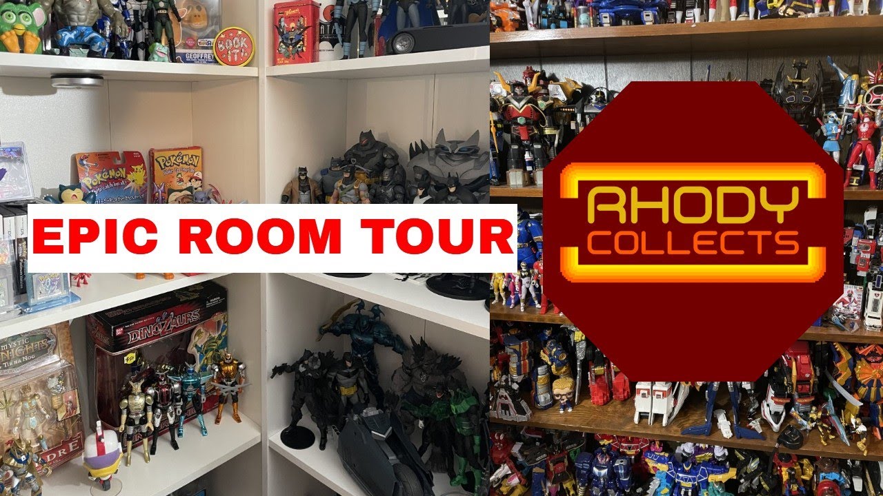 EPIC! | Power Rangers, Batman, Pokémon, and 90's Collection | Room Tour!