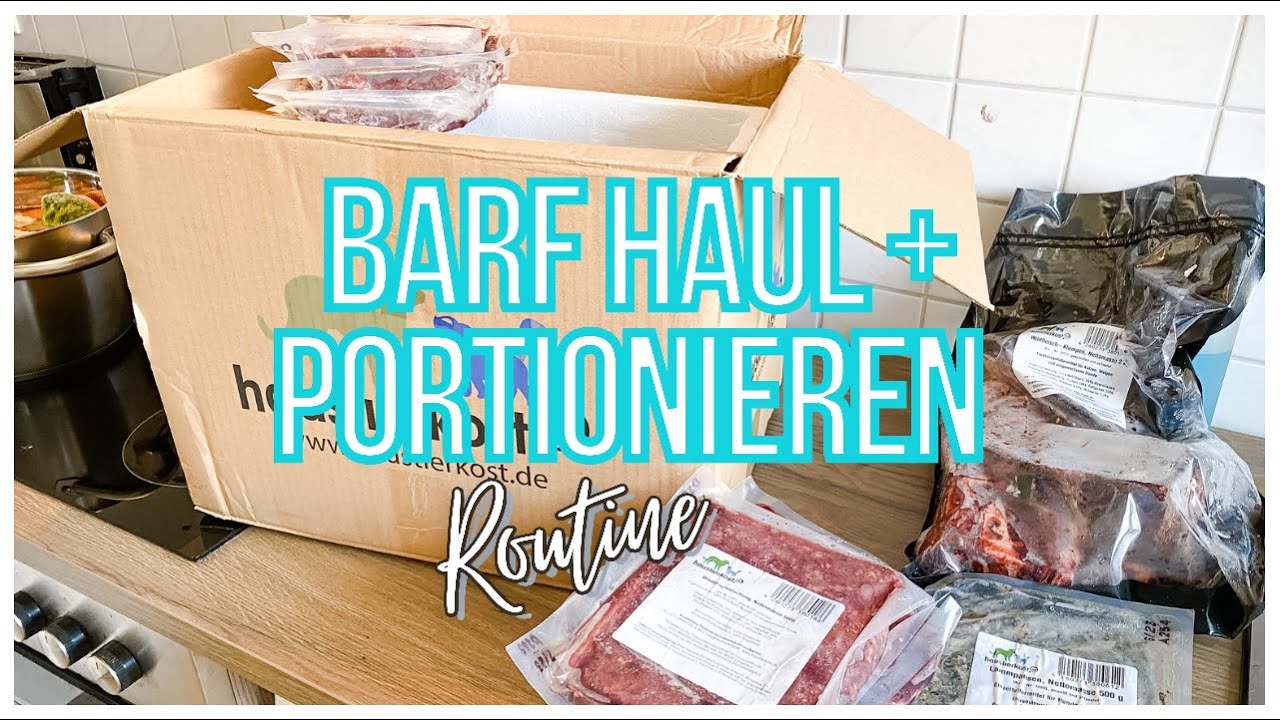 BARFEN | BARF HAUL | BARF PORTIONIEREN | Frauchens.Liebling