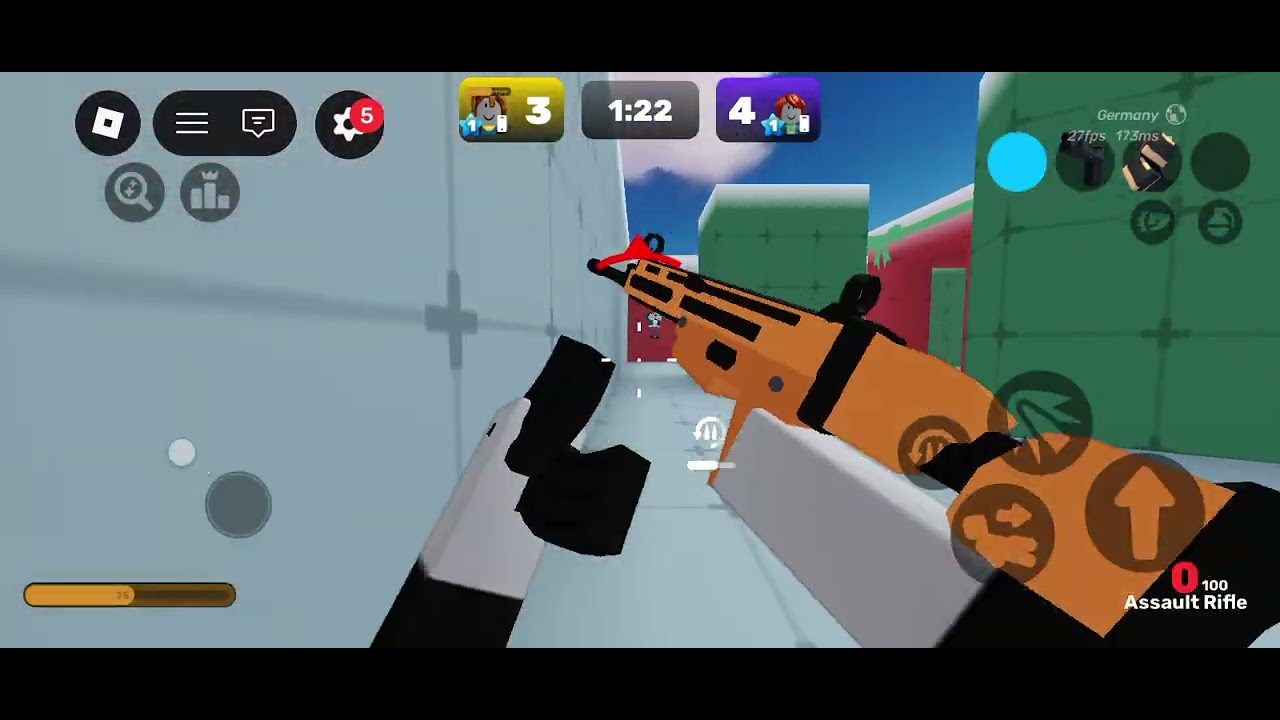 I play Roblox rivals