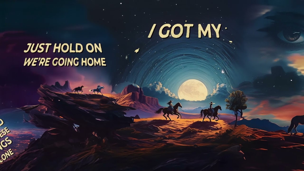 TEBEY - HOLD ON, WE'RE GOING HOME (LYRIC VIDEO)