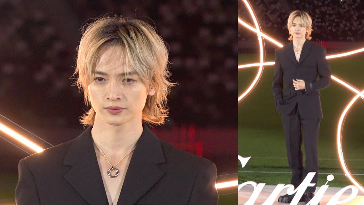 Kis-My-Ft2・玉森裕太、カルティエ私物を身につけ登場　メンバーへの愛も語る「みんなの名前が残ればいいな」　カルティエ『トリニティ』誕生100周年記念フォトコール