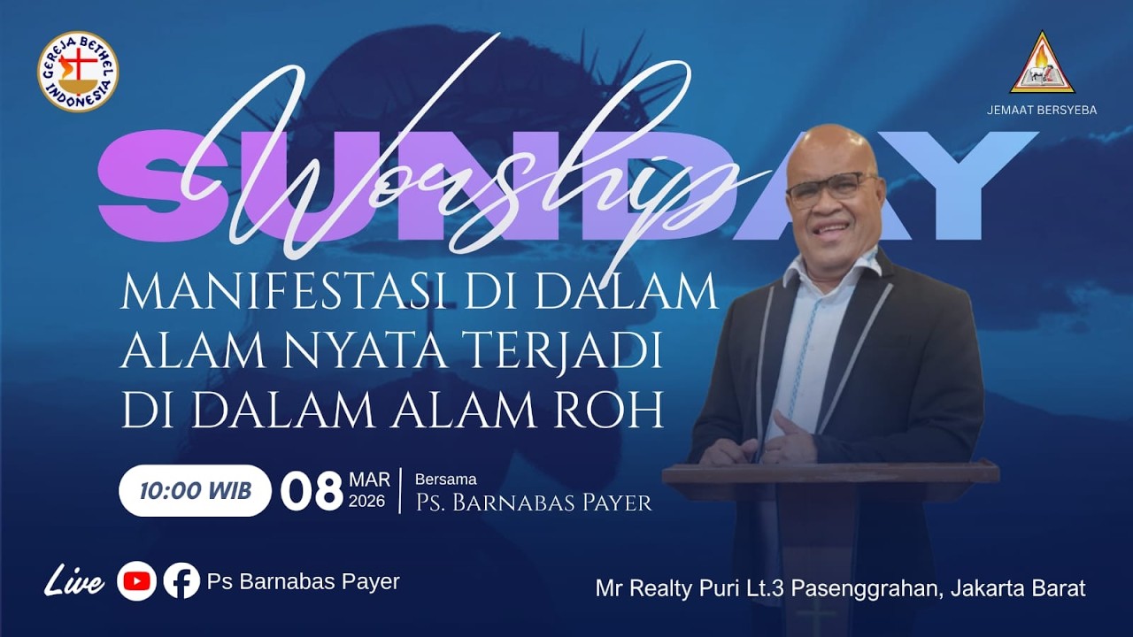 MANIFESTASI DI DALAM ALAM NYATA TERJADI DI DALAM ALAM ROH (08 MARET 2026)