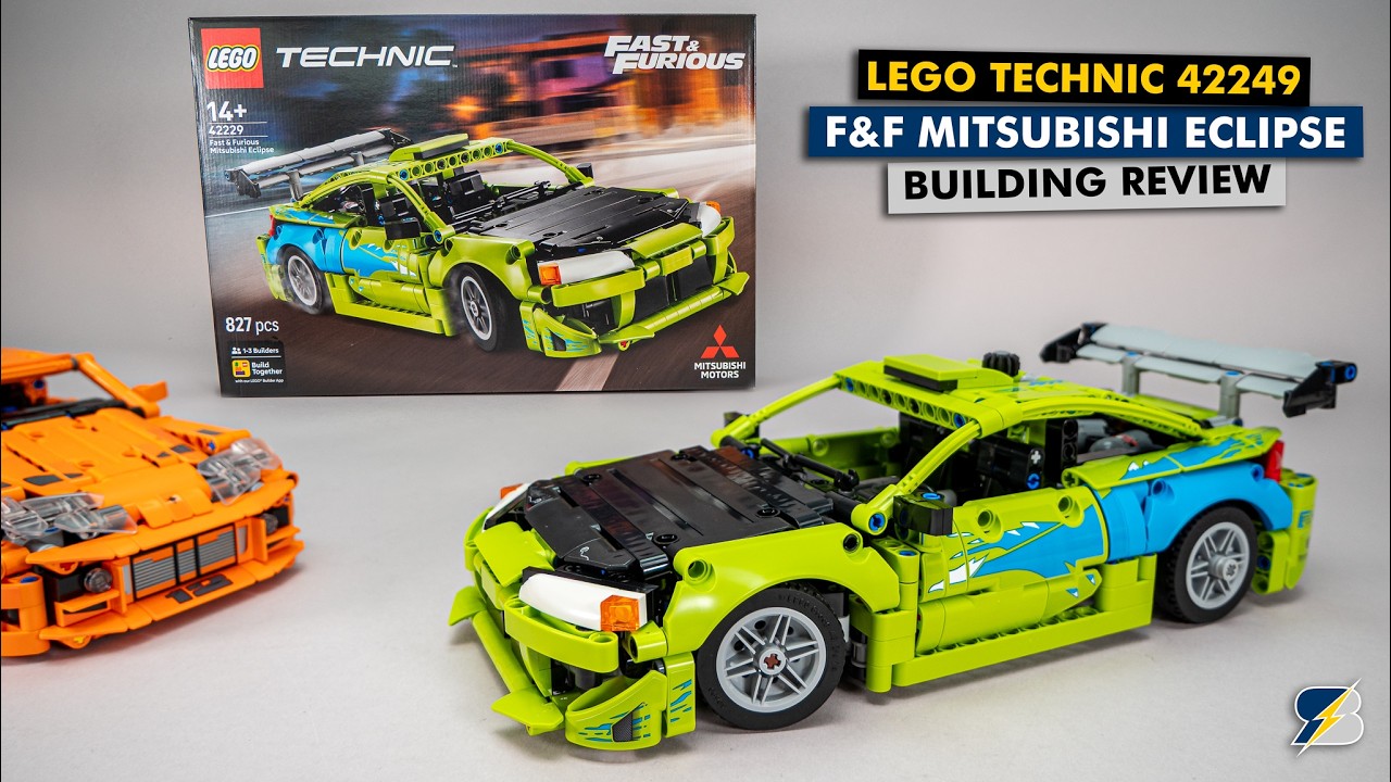 LEGO Technic 42229 Fast & Furious Mitsubishi Eclipse &mdash; подробный обзор сборки