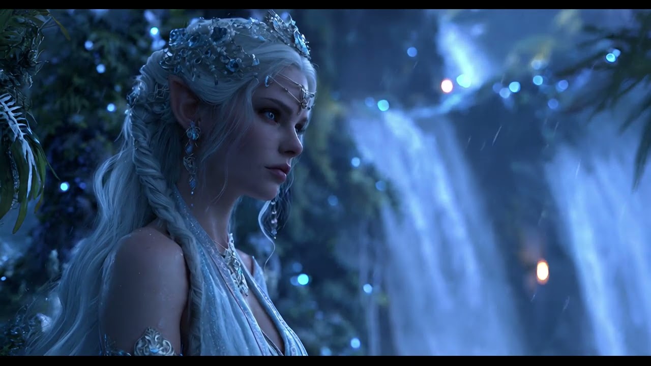 Relaxing Music for Sleep - Ethereal High Elf in a Glowing Grove