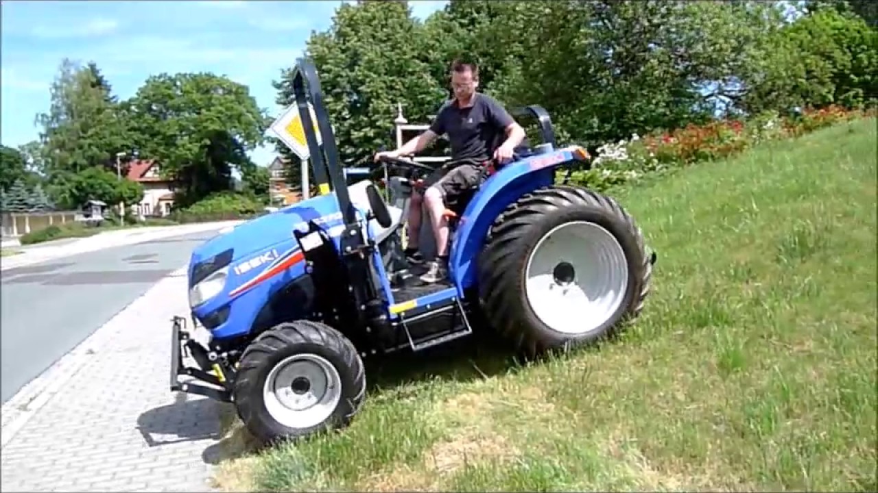 Iseki TG 6370 AL am Berg