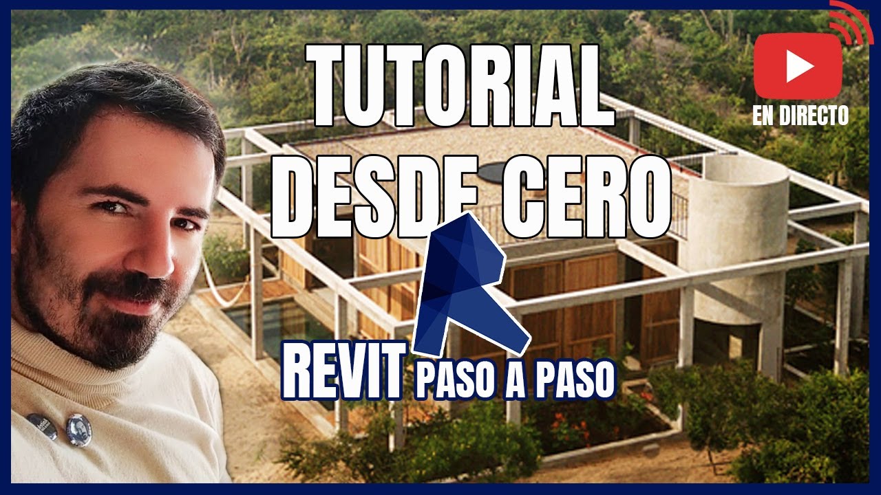 🔴Directo🔴 Cómo crear una casa en Revit desde cero paso a paso