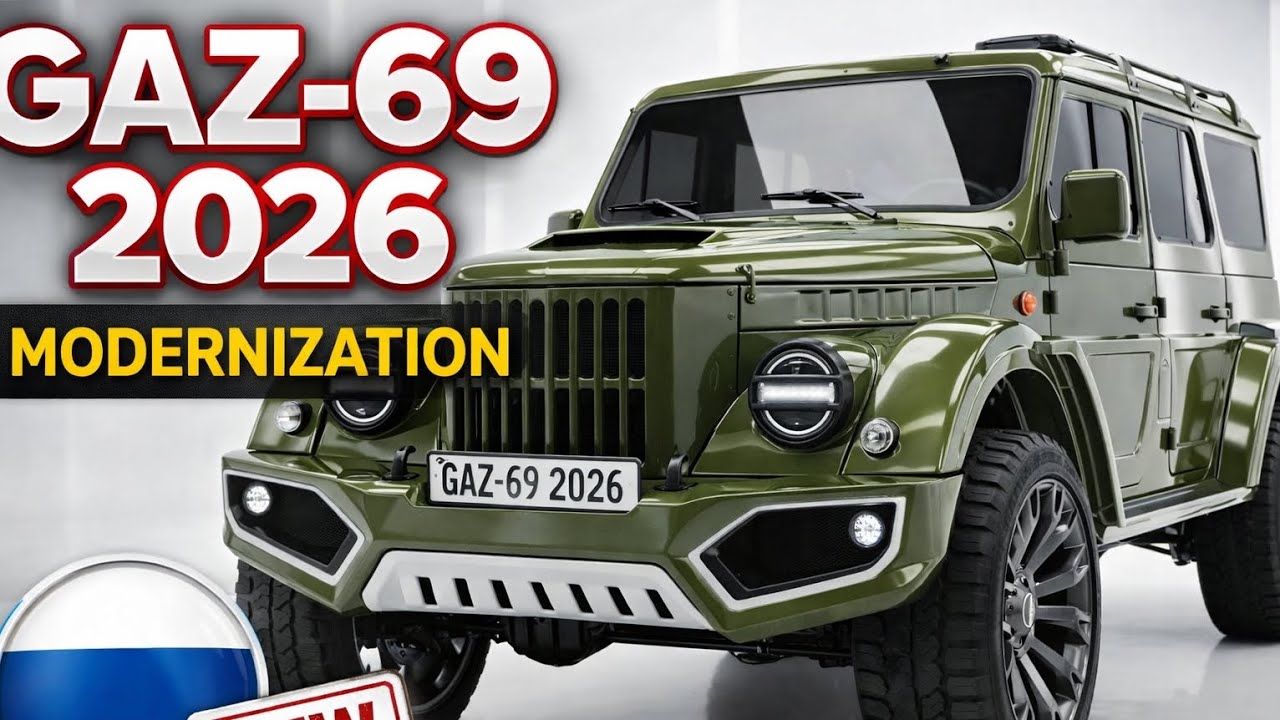 GAZ-69 2026 — Легенда Возвращается! Полная Модернизация Внедорожника