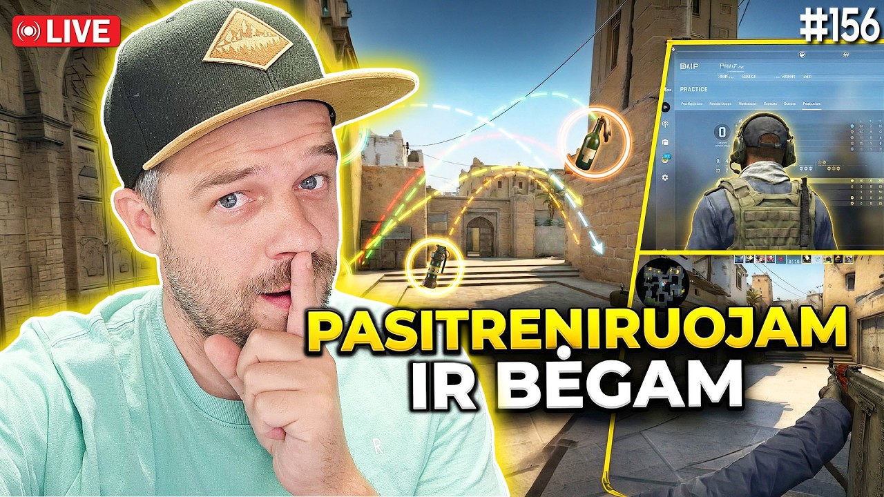 CS2 DIEVAS IN_DA HOUSE!!! Žinot kas geriausias ar ne? | 1️⃣5️⃣6️⃣ SD MARATONAS