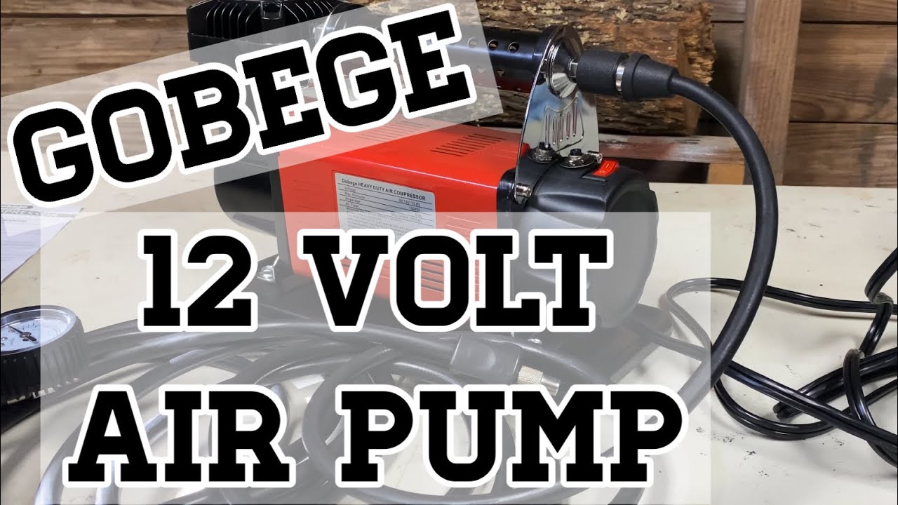 Need A High Pressure Air Pump For Your Truck? GOBEGE 12 Volt Air Compressor Pump 150 PSI