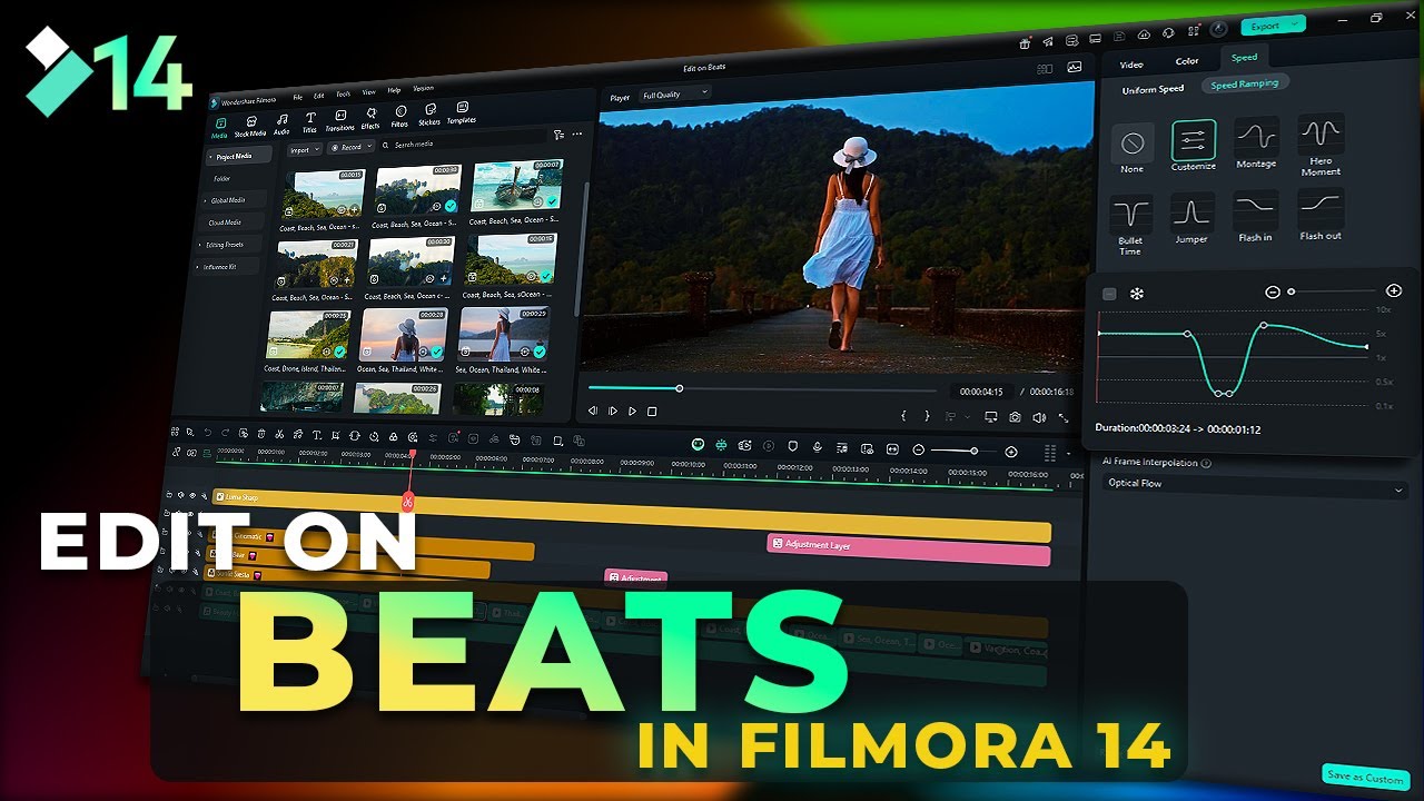 Create Viral Beat Edits in Minutes! (Filmora 14 Tutorial)