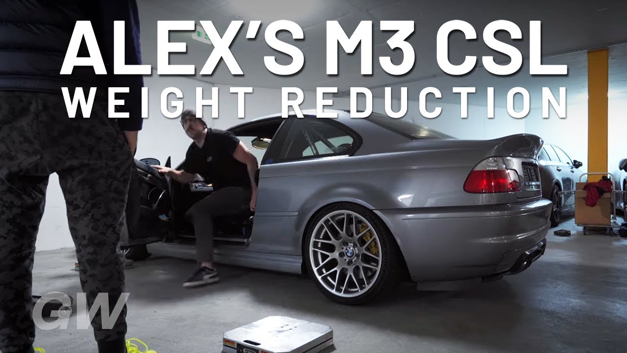 Alex&lsquo;s M3 CSL Weight Reduction - Weight Session Ep. 2