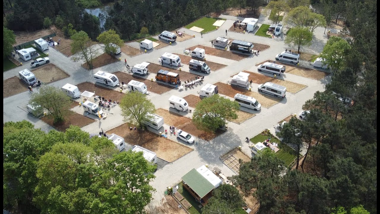 İstanbul Pendik'te Otto Karavan Köyü: Hafta Sonu Etkinliğinden Muhteşem Drone Görüntüleri 🚐🌳🎥