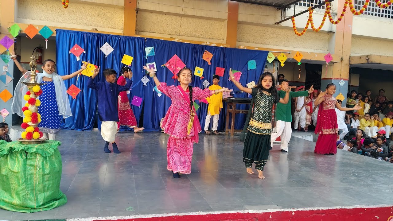 Different States,One Pongal|Sankranti Dance by Class1 Kids#trending#viral#school#education#kidsvideo
