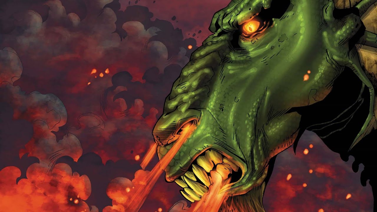 ¿Quién es Fin Fang Foom? Dragón Alienígena de Kakaranathara | Los 10 Anillos - Marvel Comics