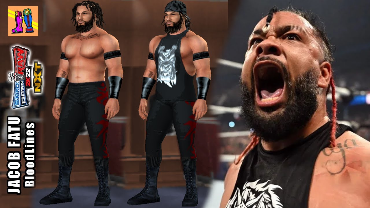 Jacob Fatu | SVR2011 CAW PS2 PSP MRRICEBALL CAW FORMULA
