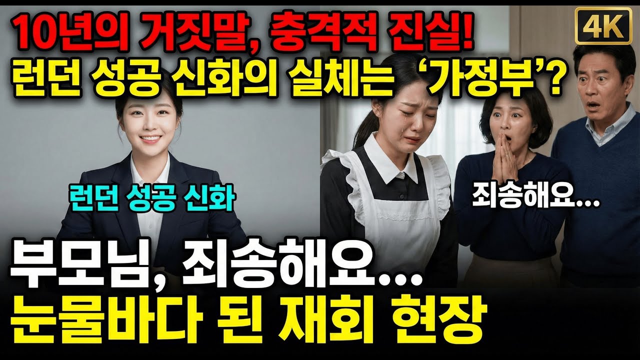 설날에 예고 없이 찾아간 영국 딸의 집, 문을 열자마자 노부부는 주저앉고 말았습니다
