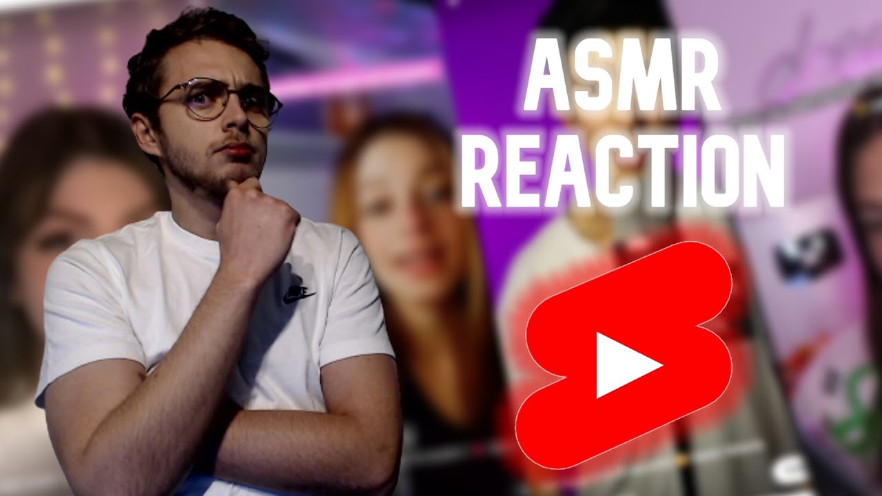 REACTION aux shorts asmr (et je fais mon premier) #asmrandgames #shorts #short #shortyoutube