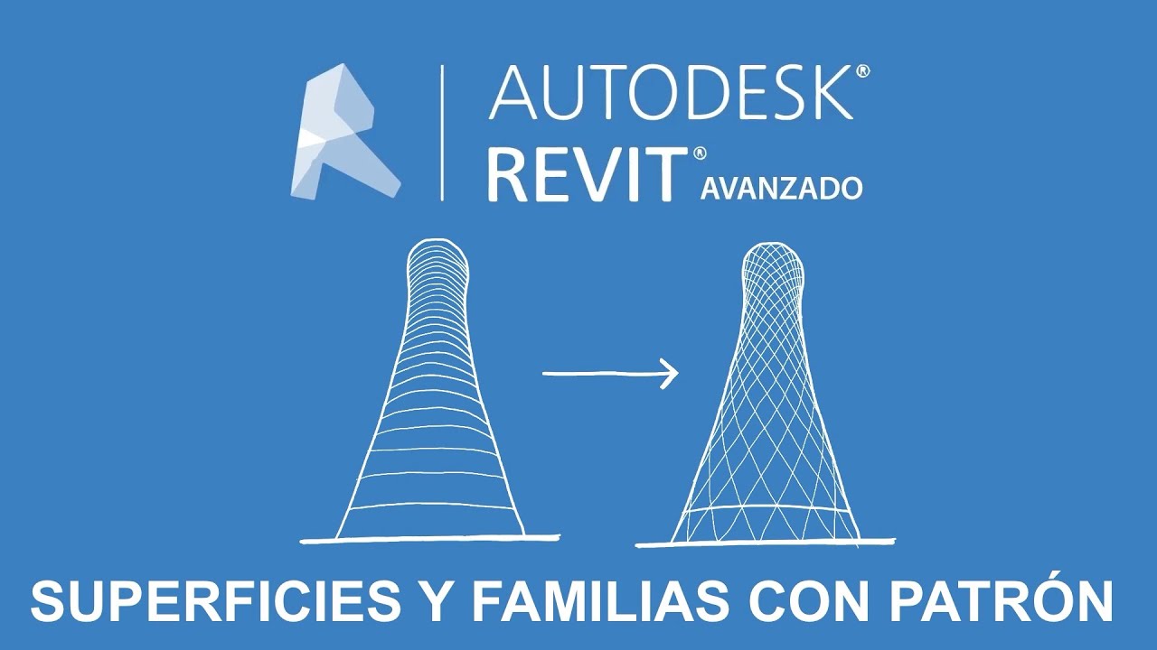 Tutorial Revit superficies y familias con patrón